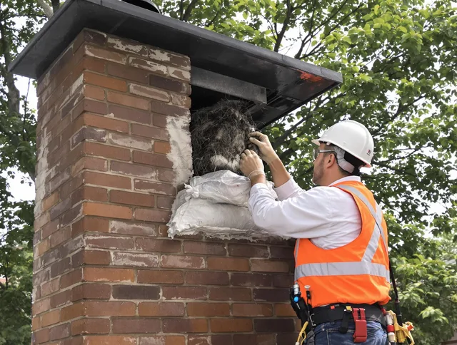 Humane removal of debris and animals by Baldwin Park Chimney Sweep in Baldwin Park, CA