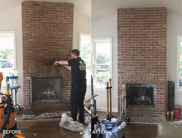 Finished chimney sweeping service by Baldwin Park Chimney Sweep in Baldwin Park, CA