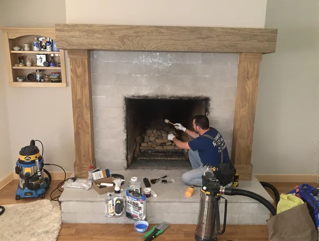 Detailed creosote removal process by Baldwin Park Chimney Sweep in Baldwin Park, CA