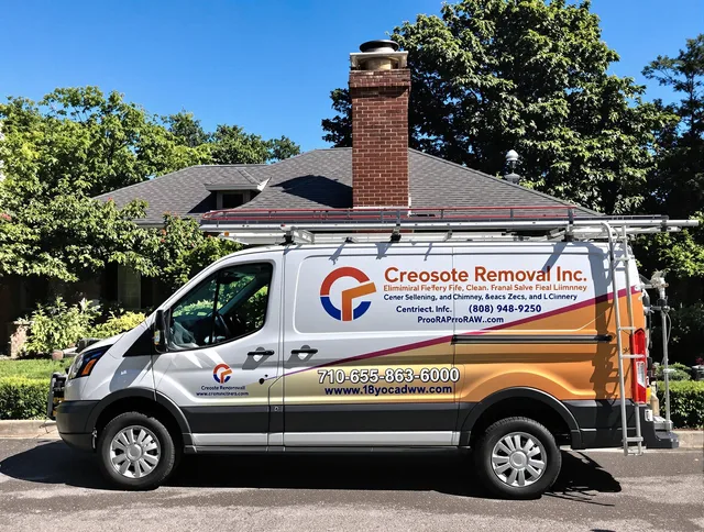 Baldwin Park Chimney Sweep technician removing creosote safely in Baldwin Park, CA
