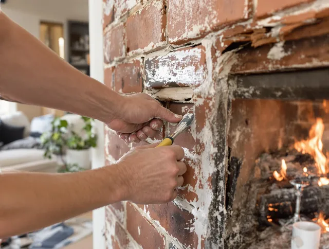 Routine fireplace repair by Baldwin Park Chimney Sweep in Baldwin Park, CA
