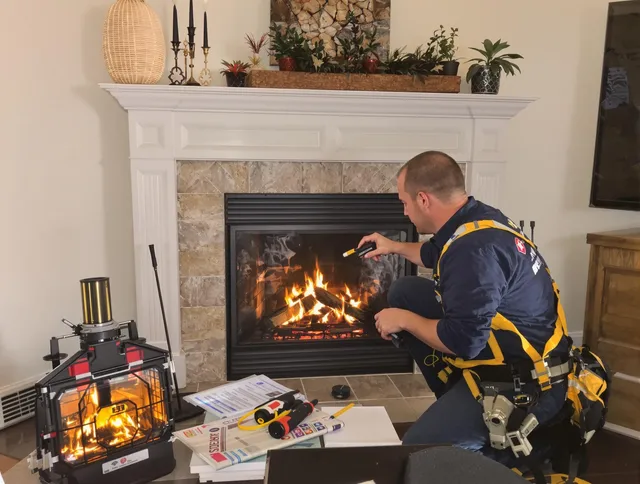 Safety-focused fireplace inspection by Baldwin Park Chimney Sweep in Baldwin Park, CA