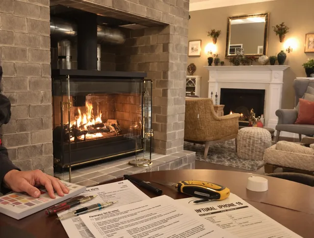 Baldwin Park Chimney Sweep verifying fireplace safety measures in Baldwin Park, CA