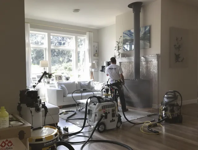 Soot removal service by Baldwin Park Chimney Sweep for a fireplace in Baldwin Park, CA